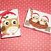 Scatoline decorate per Regali di Natale per Femminucce - Gufette^^ - Scrapbooking&Packaging - Lotto (2pz)
