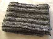 sciarpa bimbo lana maglia 