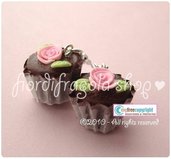 Orecchini/Earrings "I ♥ cupcakes"