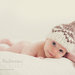 Cappellino neonato in Lana Biologica fatto a mano Accessori neonato  Abbigliamento Bambino Piccolo elfo Lana Biologica bianca e blu
