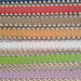 Bracciale Color Mastice & Catena di Cristalli , collezione " TENNIS