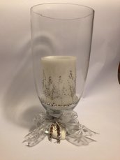 COMPOSIZIONE NATALIZIA, con candela, idea regalo