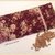 Cuscinetto termoterapico in cotone a rose bordò con noccioli di ciliegia