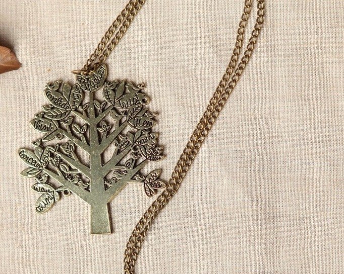 Collana Argento Albero Della Vita Collana donna ciondolo Albero della Vita - Gioielli - Collane - di