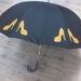 ombrello dipinto a mano,modello "TACONES"