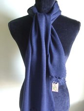 sciarpa leggera lana maglia bimba