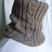 scalda collo lana sciarpa maglia bimbo + cappello