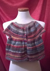 Maglia in lana multicolore