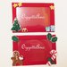 Cornice portafoto calamitata in feltro con decorazioni natalizie: un'idea regalo per Natale