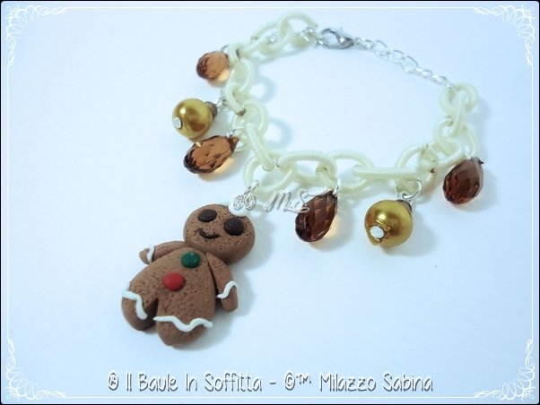 Braccialetto natalizio da donna • Regalo di Natale per ragazze