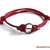 Bracciale con freccia in bronzo cordino rosso