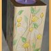 Porta lumino floreale - porta candela 