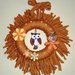 Ghirlanda Decorativa Fuoriporta o da Parete - Gufo Family^^