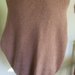 smanicato poncio gilet donna lana maglia