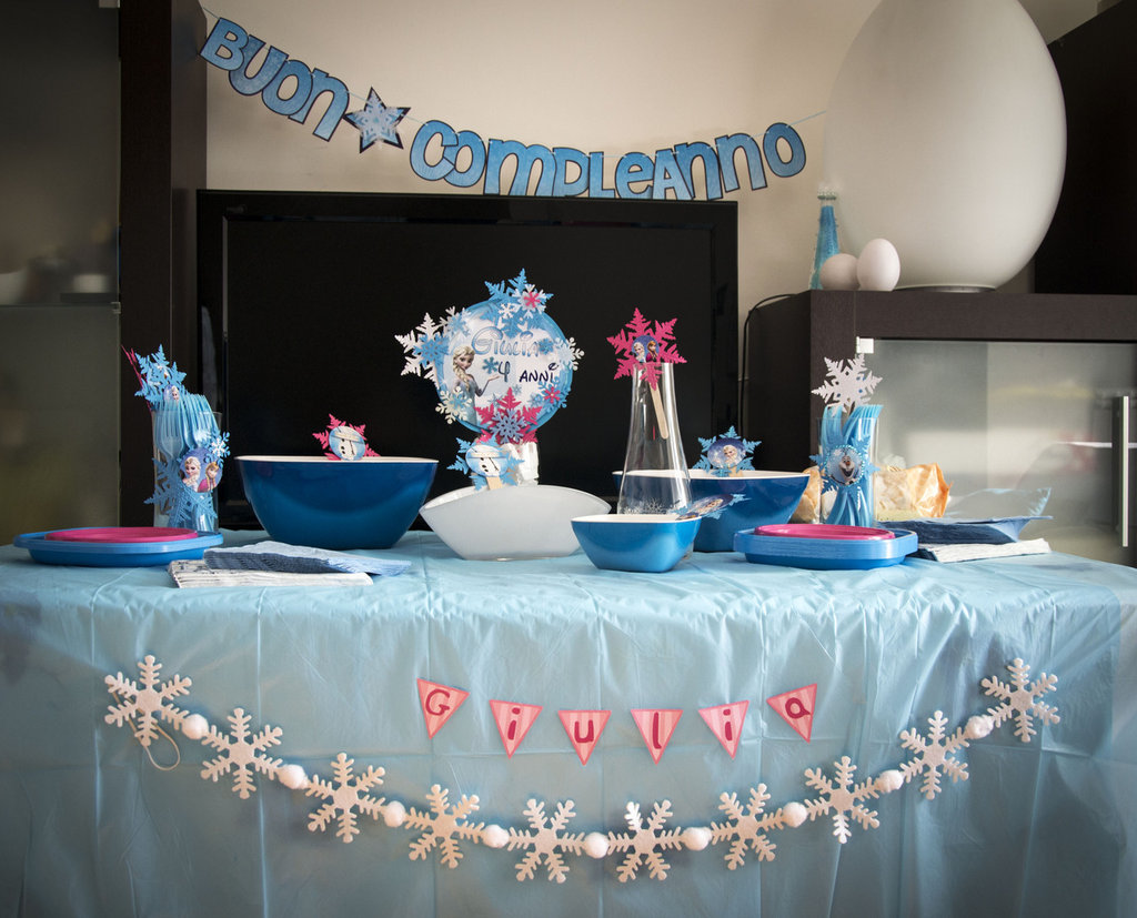 Kit compleanno Frozen - Feste - Decorazioni - di ladysign