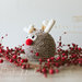 Capellino con Rudolph - Idea Natale
