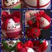 Palline - decorazioni natalizie in pannolenci realizzate a mano