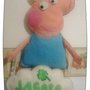 peppa pig realizzata mano