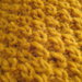 Sciarpa lana circolare color senape