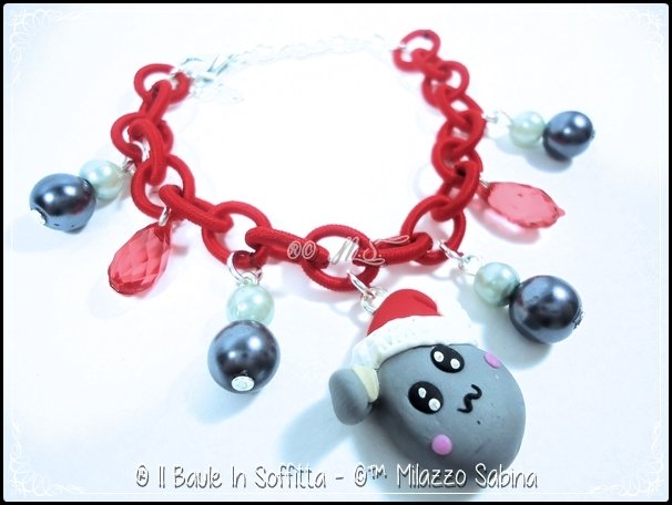 Nuovo ciondolo natalizio in argento sterling 925 con renna di Babbo Natale parlante con pupazzo di neve, adatto per gioielli da donna con braccialetto di moda originale – acquista a prezzi convenienti