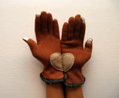 guanti a forma di cuore