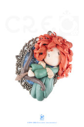 Princess Cammeo Ribelle by CREO | PolymerClay