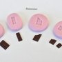 Kit stampo cioccolato miniature silicone flessibile stampo dolci dollhouse fimo gioielli charms cabochon cibo in miniatura kawaii ST095