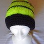 Adolescente fluorescente - cappello in lana con ponpon