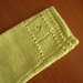 Completino maglioncino e pantaloncino verde in lana per neonato realizzato ai ferri