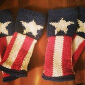 Mezzi guanti Capitan America