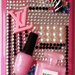 Cover beauty Samsung Galaxy S5 i9600 rossetto mac profumo LV  smalto make up idea regalo pink strass