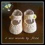 Scarpine scarpette ballerine neonata 0-3 mesi