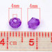 50 Perle Perline a Bicono Sfaccettate  4 mm