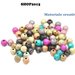 10 Distanziatori perle stardust  6mm vari colori