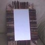 Specchio decorativo con legnetti