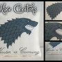 Cuscino House Stark - Game of Thrones inspired