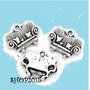 Charms Ciondolo Divano Argento Antico 17mm x 14mm