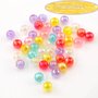 25 PZ. Distanziatori Perle Perline  Colore AB 6mm MIX