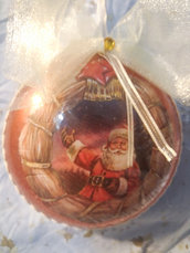 Medaglione Natalizio Babbo Natale