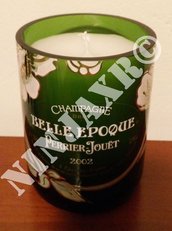 Candela Bottiglia Champagne Perrier Jouet Belle Epoque Portacandela