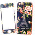 Custodia Paris - flowers iPhone 4S + pellicola trasparente per schermo - PEZZO UNICO! idea regalo fashion