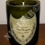 Candela Bottiglia Champagne Dom Perignon Portacandela