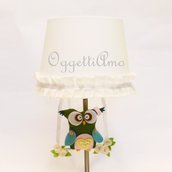 Paralume per lampada da tavola per decorare la cameretta della vostra bambina in modo personalizzato ed originale!