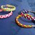 Braccialetti multicolore con cuore