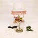 Accessori per decorare la vostra lampada da tavolo con gale, gufetti e fiori in feltro per rinnovarla e decorarla in modo originale e romantico!