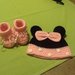 cappellino bebè e scarpette Minnie