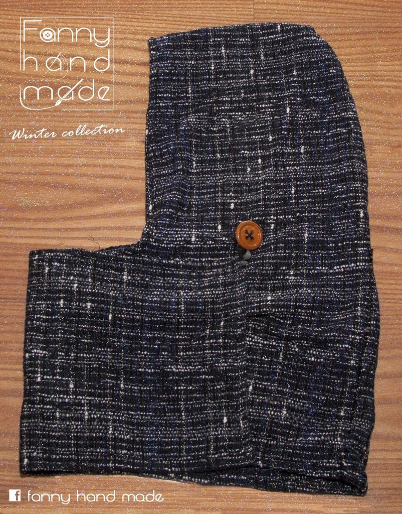 Sciarpa Con Cappuccio In Lana Made In Italy – Donna – Paraorecchie E Scaldacollo – Morbida E Calda – 205x30 Cm (Scegli Il Colore) - 4