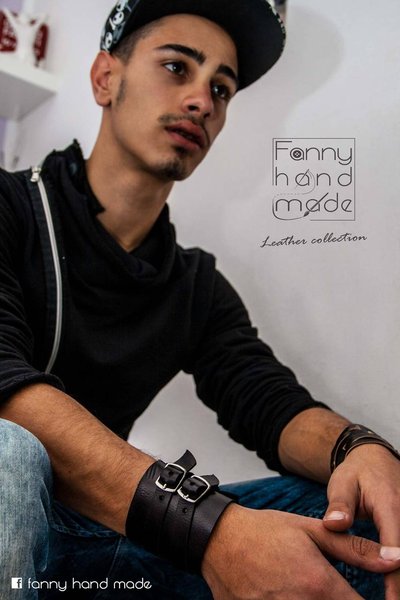 Bracciali In Pelle Polsino Unisex Con Supporto Per Polso - Regolabile 24 Cm, Morbido In PU E Pelliccia Sintetica