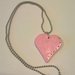 Collana cuore rosa San Valentino