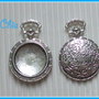 1 base cabochon orologio